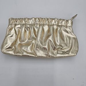 Donna Karan Gold Cosmetics Bag